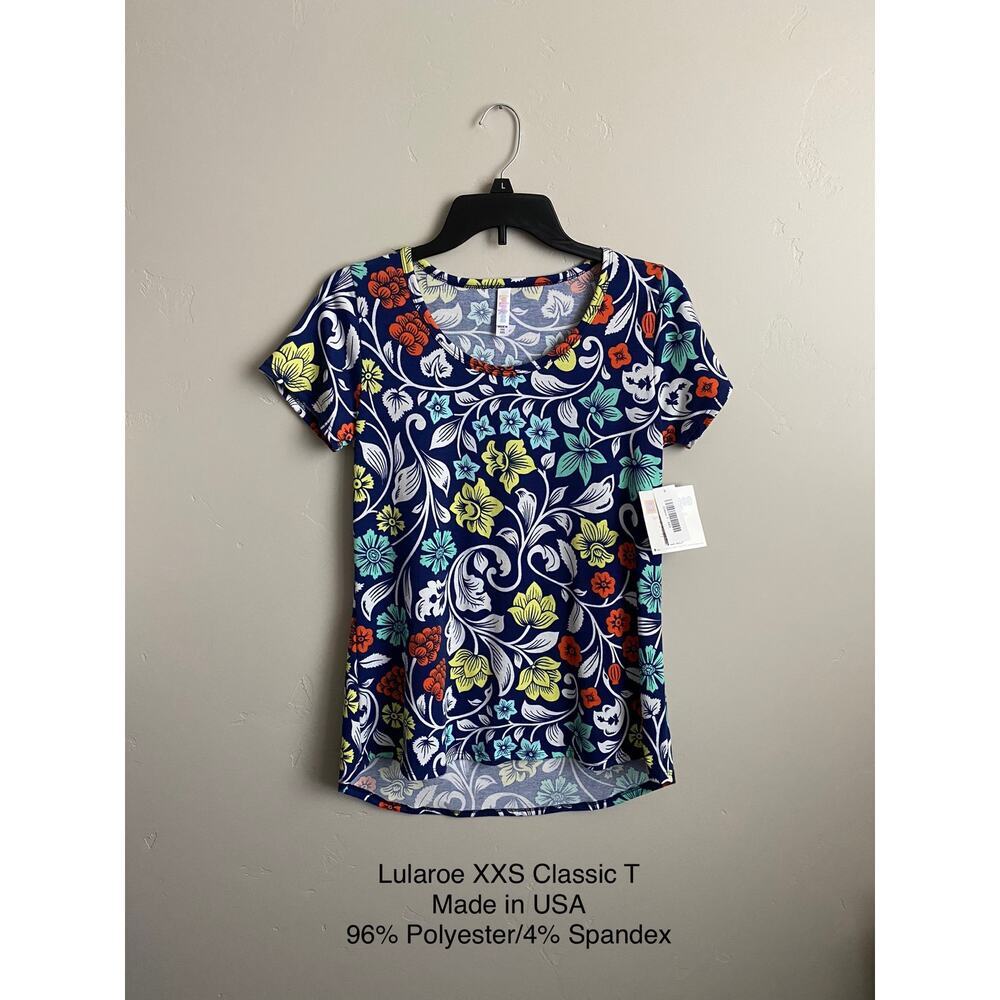 Lularoe XXS Floral Classic T